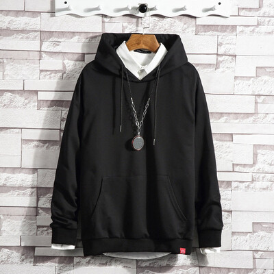 

Gobestart Men Casual Autumn&Winter Solid Color Hoodies Long Sleeve Sweatshirt Outwear Coat