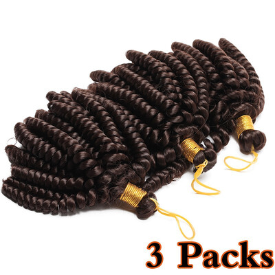

3 Packs Jamaican Bounce Hair Short Curly Crochet Braids Hair Extension Curly Crochet Hair Synthetic Braids Twist Hair For Women