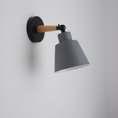

Siaonvr Wall Lampshade Swing Head Sconce light Bedroom Lighting Bedside Reading Lamp
