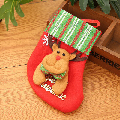 

Tailored Christmas Stockings Socks Santa Claus Candy Gift Bag Xmas Hanging Decor