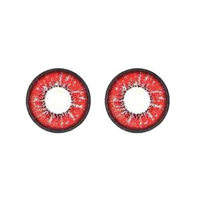 

1 Pair Cosplay Big Eyes Natural Comfort Unisex Fashion Coloured Contact Lenses