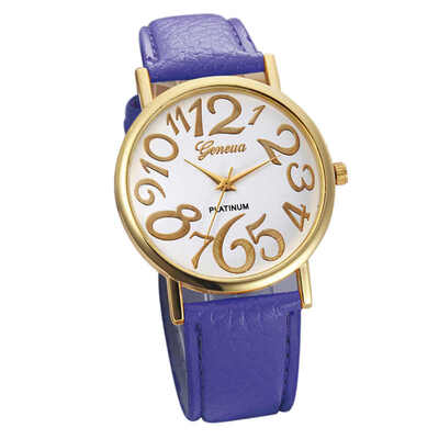 

Womens Watches Fashion Geneva Brand Roman Numeral Featured Watch Romain Horloge Cadeau Montre Femme Acier Inoxydable