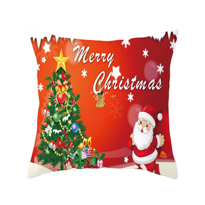

Tailored Merry Christmas Super Soft Square Throw Pillow Pillow Cover 45x45cm Home Decor