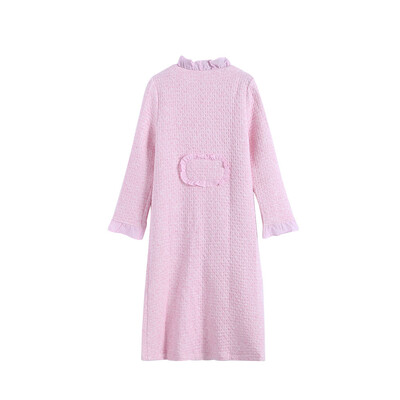 

Toponeto New Women Long And Thick Robe And Home Gown With Cotton Pajamas