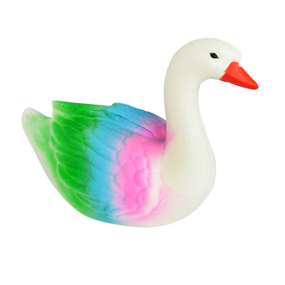 

Gotoamei 1PCS Squeeze Spotted Bread Scented Slow Rising Soft Swan Decompression Toys