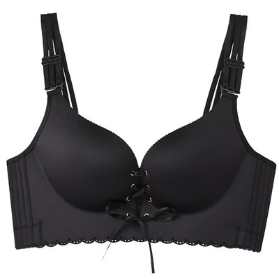 

Toponeto Fashion Women Underwear Pull B Style to Increase Drop-proof Close Large Size Bra