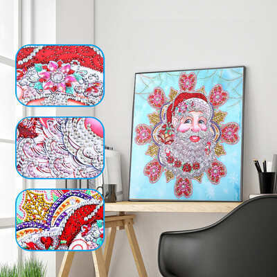 

Siaonvr Special Shaped Diamond Painting DIY 5D Partial Drill Cross Stitch Kits Crystal R