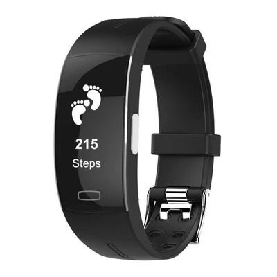 

P3 Fitness Tracker Smart Sport Bracelet With Color Touch Screen Electrode ECG Monitoring Heart Rate Sleep Monitor