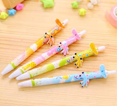 

Siaonvr Kawaii Cute Cartoon Deer Ballpoint Pens Beautiful Stationery School Gift