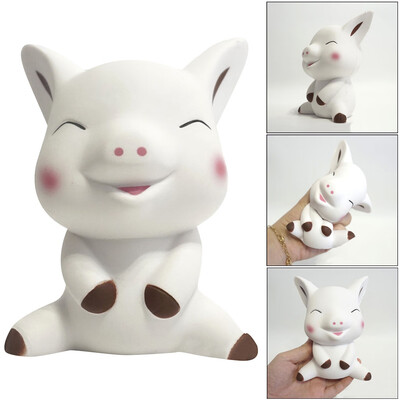 

YIWULAFunny Squeeze Pig Cream Bread Scented Slow Rising Toys Phone Charm Gifts Toy