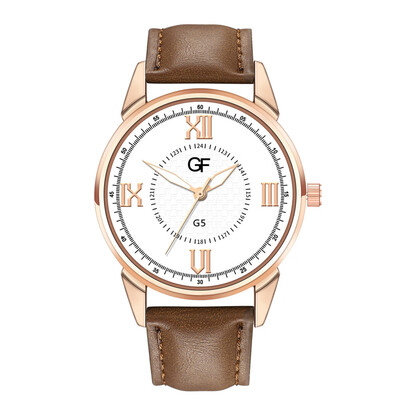 

Gobestart Hot Women Leather Watch Whatever Late Anyway Letter Watches New Pointer glow