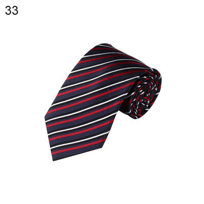 

Fashion Stripe Dot Tie Men Wedding Party Business Necktie Suit Accessory Gift