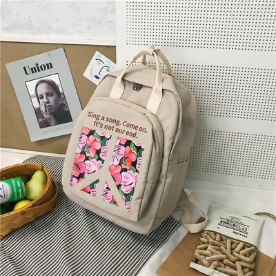 

Ins bag girl Korean version of high school students Japanese department of the Department of Simple-Satan Junior Backpack middle s