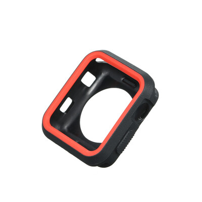 

Soft Silica Gel Watchcase Breakingproof Protective Watch Cover For Apple Watch 32