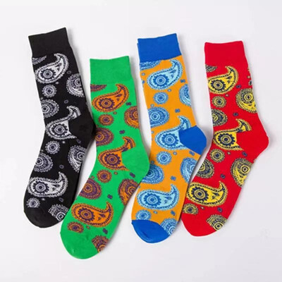 

Aa-shop New Men Fashion Personality Street Retro Folk-custom Type Socks