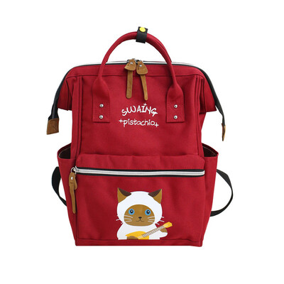 

Junior high school students schoolbag womens Korea style original sink cartoon girls campus double-shoulder bag high school