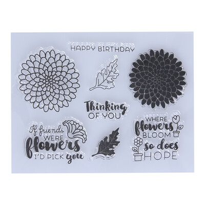 

Transparent Clear Stamp DIY Silicone Seals Scrapbooking Card 51