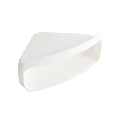 

Double Layer Triangle Wall Corner Plastic Bathroom Storage Shelf Rack Home Decor