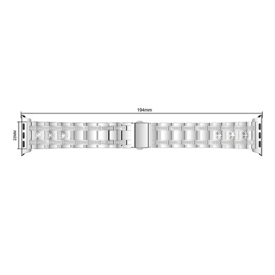 

〖Follure〗Rhinestone Replacement Accessory Watch Band Strap for Apple Watch Series 4 40MM