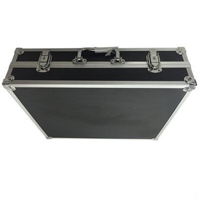 

Aluminum frame ABS sheet Storage travel suitcase bags mobile phone storage display box luggage bag Professional toolbox handbag