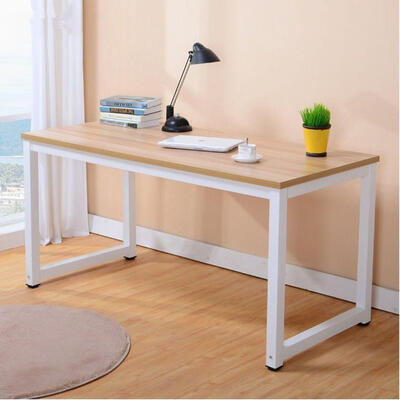 

Wood Computer Desk Home Office PC Laptop Table Workstation Student Furniture