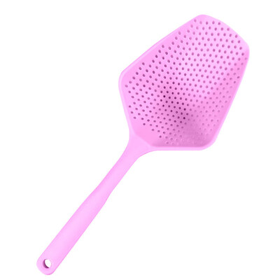 

Plastic Water Ice Shovel No Sticky Filter Strainer Long Colander Kitchen Gadget