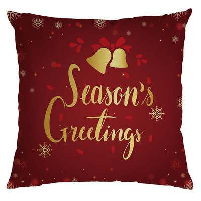 

Tailored Christmas Pillow Cover Pillowcases Decorative Sofa Cushion Cover 45x45cm