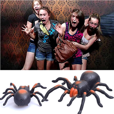 

〖Follure〗High Simulation Animal Tarantula Spider Infrared Remote Control Kids Toy Gift