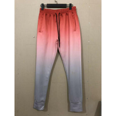 

Mens Slim Pocket Urban Straight Leg Trousers Casual Pencil Jogger Cargo Pants
