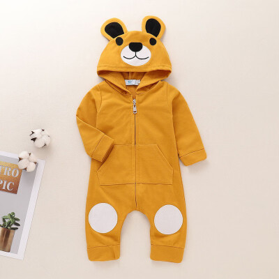 

Spring Autumn Baby Rompers Cute Cartoon Bear Infant Girl Boy Jumpers Kids Baby Outfits Clothes New born Toddler Baby Clothing
