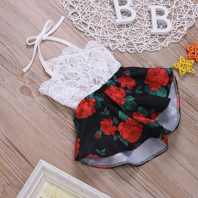 

Toddler Baby Girl Kids Sleeveless Romper Bodysuit Jumpsuit Outfit Clothes