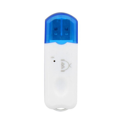 

Blue USB Bluetooth Audio Receiver Bluetooth Dongle Wireless USB Car Music Receiver Bluetooth Adapter