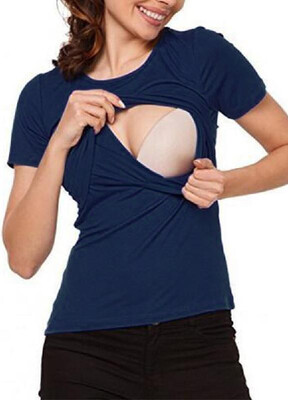 

Convenient Mommys Lactation Pure Color T-shirt