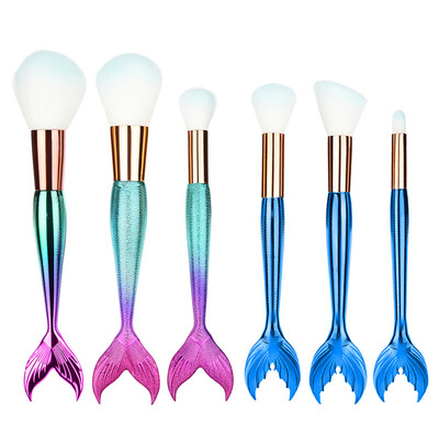 

Toponeto 6PCS Make Up Foundation Eyebrow Eyeliner Blush Cosmetic Concealer Brushes