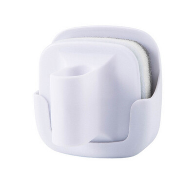 

〖Follure〗Kitchen Wall-mounted with handle Sponge Dishwashing Brush Pot Cleaning Brush