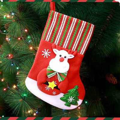 

Tailored Christmas Santa Socks Cute Ornaments Festival Party Xmas Tree Hanging Decoration