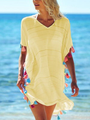 

Womens Sheer Bikini Cover Up Swimwear Swimsuit Bathing Suit Summer Beach Dress