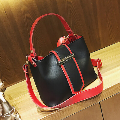 

Tailored Fashion Women Hasp Purse Shoulder Bag Patchwork Handbag Phone Bag Bucket Bag