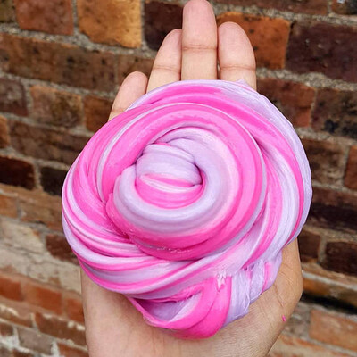 

〖Follure〗Kids Fluffy Floam Slime Putty Durtend 60ml Scented Stress Relief Kids Clay Toy