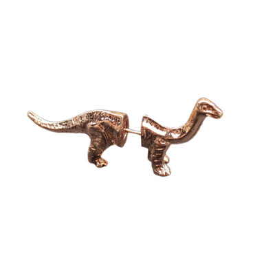 

1 pc Unisex Puncture Animal Earrings Fashion Dinosaur Pterodactyl Earrings
