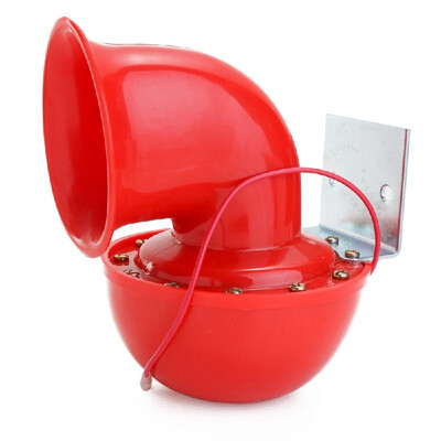 

Loud 200DB 12V Red Electric Bull Horn Air Horn Raging Sound For Car Motorcycle Truck Boat