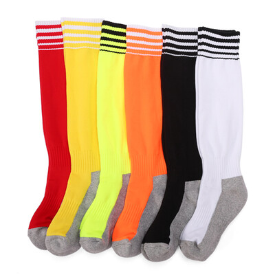 

Kids Breathable Football Socks High Tube Socks Boys Girls Over Knee Sports Socks