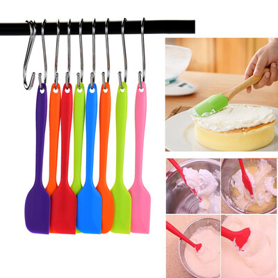 

JPGIF Heat Resistant Flexible Silicone Spatulas Cake Spatula Scraping Baking Scraper C
