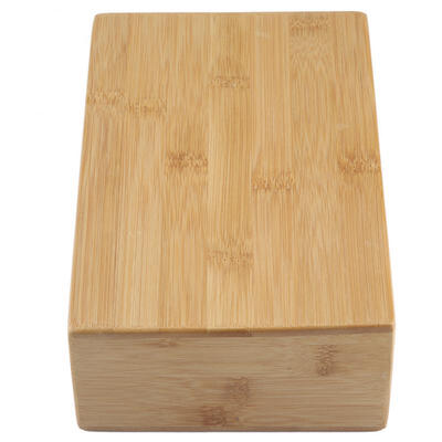

Greensen 1 Pcs Bamboo Yoga Block Brick Exercise Fitness Tool Exercise Workout Stretching