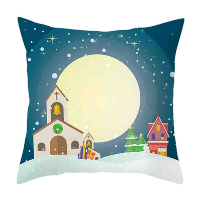 

Tailored Christmas Pillow Cover Decor Pillow Case Sofa Waist Throw Cushion Cover