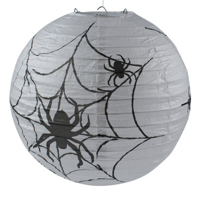 

New Halloween Paper Pumpkin Witch Spider Hanging Lantern Light Lamp Party Decoration Funny Gift