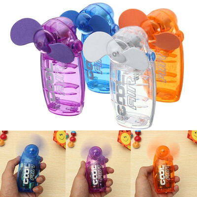 

New Portable Handheld Mini Fan Super Mute Battery Operated for Cooling US