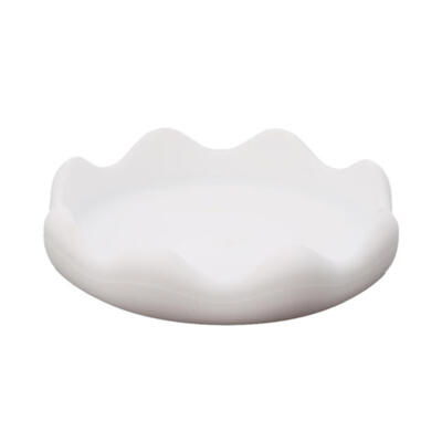 

Eco Friendly Portable Ashtray Rubber Silicone Soft White Ash Tray Pocket