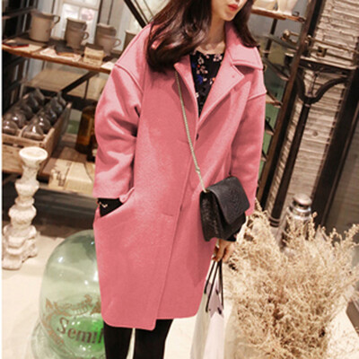 

Tailored Winter Fashion Slim Coat Women Long-sleeved Casual Medium Long Slim Coat