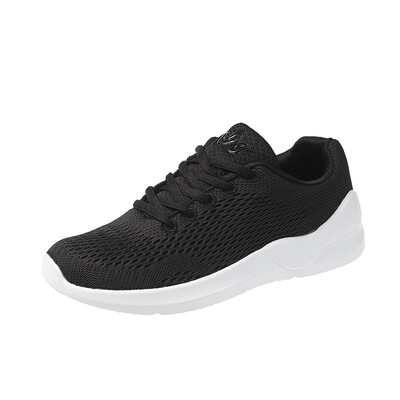 

YUNXICAIHONG Jaka Breathable Net Flat Running Shoes 7640
